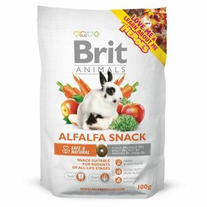 BRIT Animals alfalfa snack for rodents maškrta pre králiky 100 g vyobraziť