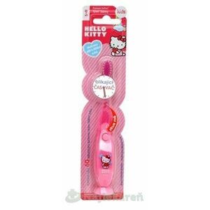 VitalCare Hello Kitty zubná kefka pre deti s blikajúcim časovačom Soft vyobraziť