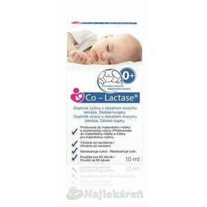 Maxima Healthcare CO-Lactase detské kvapky 0+ 10 ml vyobraziť