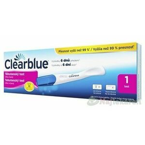 Tehotenský test Clearblue Ultra včasný vyobraziť