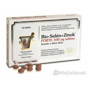 Bio-SELEN+ZINOK FORTE 100 μg selénu tbl 1x60 ks, Akcia vyobraziť