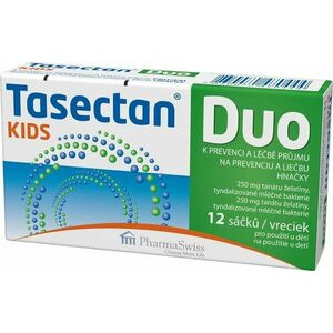 Tasectan KIDS DUO 250 mg prevencia a liečba hnačky 12 vreciek vyobraziť
