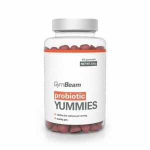 Probiotiká Yummies - GymBeam čerešňa 60 kapsúl vyobraziť
