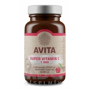 AVITA SUPER VITAMIN C 1000 mg cps (s výťažkom aceroly) 1x60 ks vyobraziť