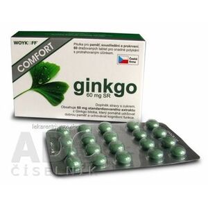 ginkgo COMFORT 60 mg SR - Woykoff tbl 1x60 ks vyobraziť