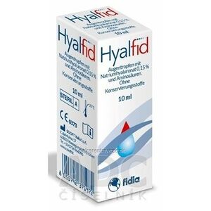 Hyalfid očné kvapky 1x10 ml vyobraziť