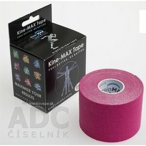 Kine-MAX Classic Kinesiology Tape ružová tejpovacia páska 5cm x 5m, 1x1 ks vyobraziť