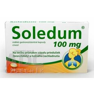 Soledum 100 mg mäkké gastrorezistentné kapsuly cps enm (blis.PVC/PVDC/Al) 1x20 ks vyobraziť