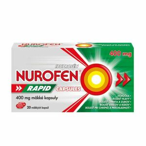 NUROFEN Rapid 400 mg 20 kapsúl vyobraziť