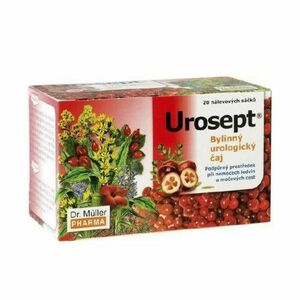 DR. MÜLLER Urosept bylinný čaj 20 x 2 g vyobraziť