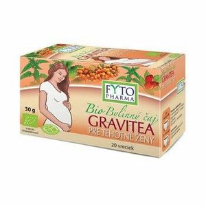 FYTO Bio bylinný čaj Gravitea pre tehotné ženy nálevové vrecká 20 x1, 5 g vyobraziť