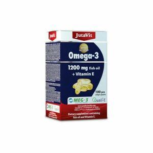 JUTAVIT Omega-3 1200 rybí olej + vitamín E 100 kapsúl vyobraziť