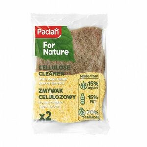 Paclan For Nature - Prírodná kuchynská špongia z agáve a PET fľiaš - 2ks vyobraziť