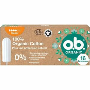 O.B. Organic Cotton Super tampóny 16ks vyobraziť