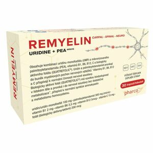 REMYELIN Uridine+PEA micro+vitamíny B, C 30 kapsúl vyobraziť