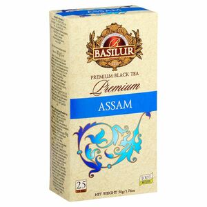 BASILUR Premium Assam čierny čaj 25 vrecúšok vyobraziť