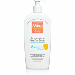 MIXA Baby sprchový gél a šampón 2 v 1 pre deti 400 ml vyobraziť