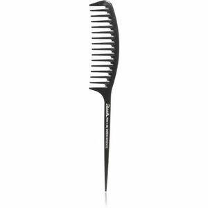 Janeke Carbon Fibre Fashion Comb with a long tail and wavy frame hrebeň na vlasy 21, 5 x 3 cm vyobraziť