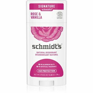 Schmidt's Rose + Vanilla tuhý deodorant bez obsahu hliníkových solí 75 g vyobraziť