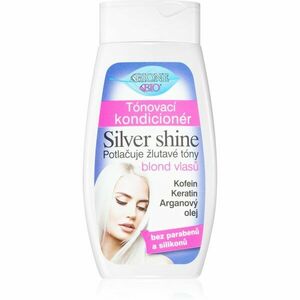 Bione Cosmetics Silver Shine hydratačný kondicionér neutralizujúci žlté tóny 260 ml vyobraziť