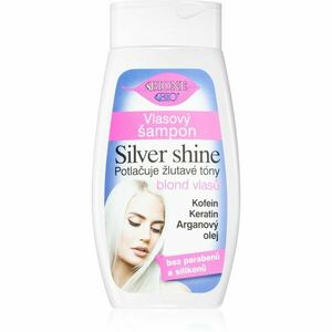 Bione Cosmetics Silver Shine šampón neutralizujúci žlté tóny 260 ml vyobraziť