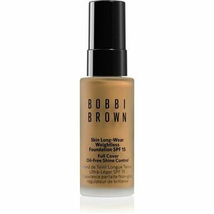 Bobbi Brown Mini Skin Long-Wear Weightless Foundation dlhotrvajúci make-up SPF 15 odtieň Warm Honey 13 ml vyobraziť
