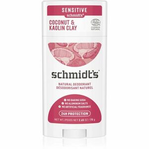 Schmidt's Coconut & Kaolin Clay tuhý dezodorant 24h 75 g vyobraziť