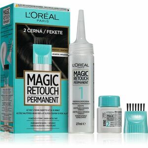 L’Oréal Paris Magic Retouch Permanent tónovacia farba na odrasty s aplikátorom odtieň 2 BLACK 1 ks vyobraziť