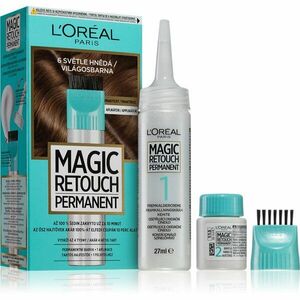 L’Oréal Paris Magic Retouch Permanent tónovacia farba na odrasty s aplikátorom odtieň 6 LIGHT BROWN vyobraziť
