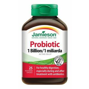 Jamieson Probiotic 1 miliarda 5 kmeňových baktérii 25 kapsúl vyobraziť