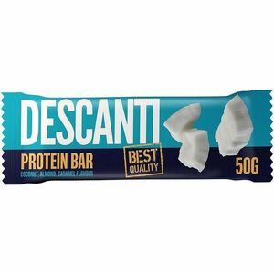 Descanti Protein Bar proteínová tyčinka príchuť Coconut, Almond, Caramel 50 g vyobraziť