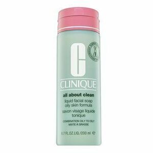Clinique Liquid Facial Soap Oily Skin Formula tekuté mydlo na tvár pre mastnú pleť 200 ml vyobraziť