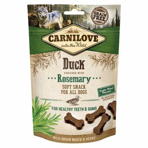 CARNILOVE Dog Semi Moist Snack Duck&Rosemary 200 g vyobraziť