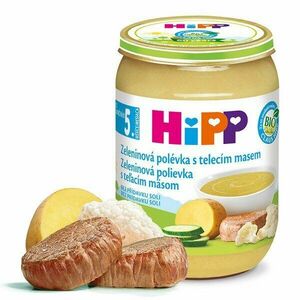 HiPP BIO zeleninová polievka s teľacím mäsom 190 g vyobraziť