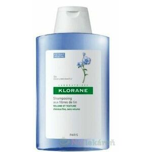Klorane Lin šampón pre objem a tvar (shampoo with Flax Fiber) 400 ml, Pri nákupe 2 produktov zľava 20% vyobraziť