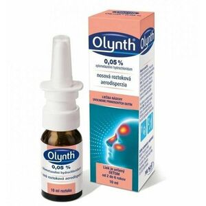 Olynth 0, 05 % na upchatý nos a nádchu 10 ml vyobraziť