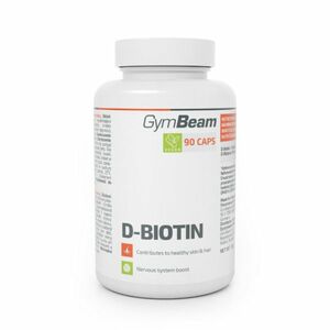 D-Biotín - GymBeam, 90cps vyobraziť