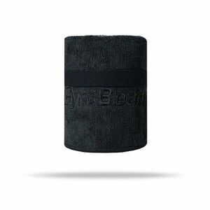 Športový uterák z mikrovlákna Large Black - GymBeam vyobraziť