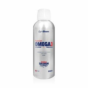 Premium Omega 3 250 ml - GymBeam, príchuť pomaranč vyobraziť