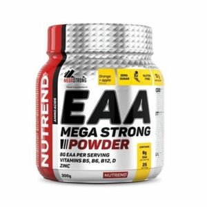 EAA Mega Strong Powder - Nutrend, príchuť pomaranč jablko, 300g vyobraziť