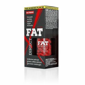Spaľovač tukov Fat Direct - Nutrend, bez príchute, 60cps vyobraziť
