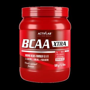 BCAA Xtra 500 g - ActivLab, príchuť čierne ríbezle, 500g vyobraziť
