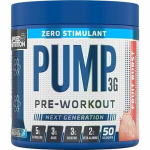 Zero Stimulant Pump 3G - Applied Nutrition, príchuť icy blue razz, 375g vyobraziť