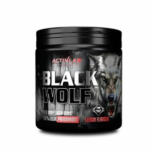 Predtréningový stimulant Black Wolf - ActivLab, príchuť čierne ríbezle, 300g vyobraziť