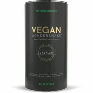 Vegan Wondershake - The Protein Works, príchuť dvojitá čokoláda, 750g vyobraziť