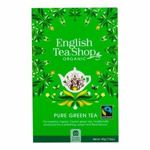 BIO Zelený čaj Fair Trade - English Tea Shop 20 vrecúšok vyobraziť