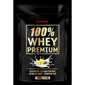 100% Whey Premium - ActivLab, vanilka, 2000g, Doprava zadarmo vyobraziť
