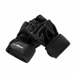Fitness rukavice Wrap Black - GymBeam, veľ. S vyobraziť