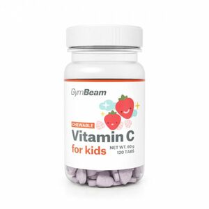 Vitamín C, tablety na cmúľanie pre deti - GymBeam vyobraziť