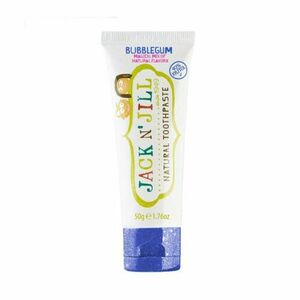 JACK N´JILL Prírodná zubná pasta pre deti príchuť žuvačky bubblegum 50 g vyobraziť